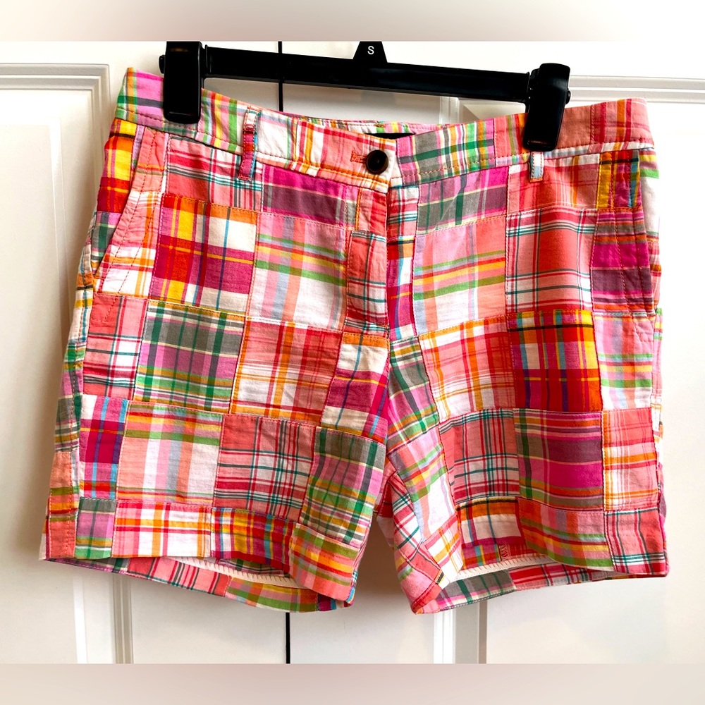 Talbots Multi-Colored Plaid Shorts